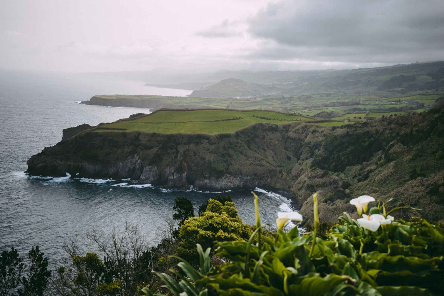 Landschaftsfoto auf der Azoreninsel Sao Miguel